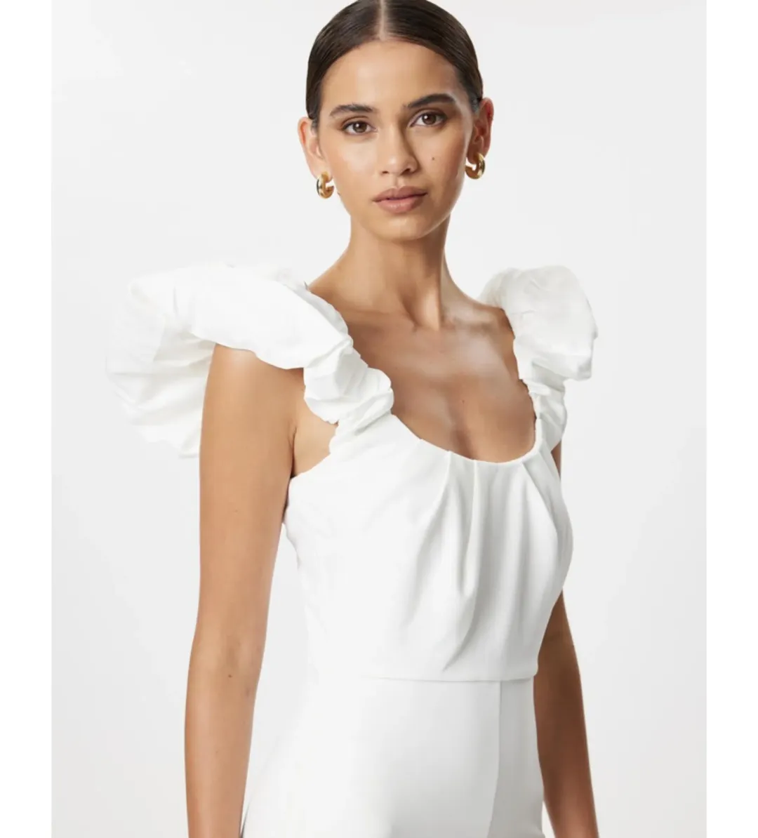 Chancery Axel Maxi Dress White Size 14 for rent on The Volte - main image