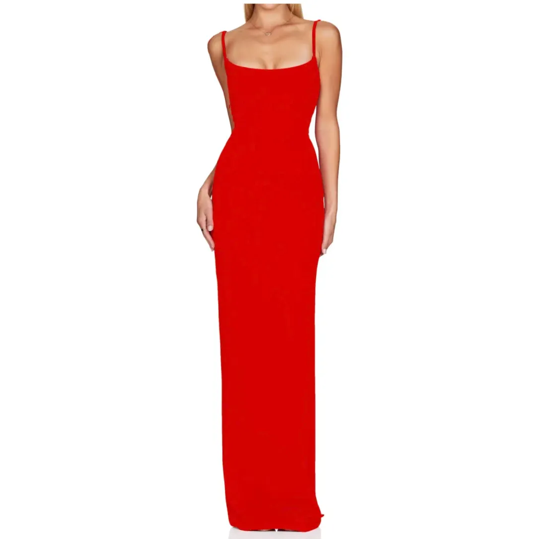 Nookie Bailey Gown Red Size 8/S for rent on The Volte - main image