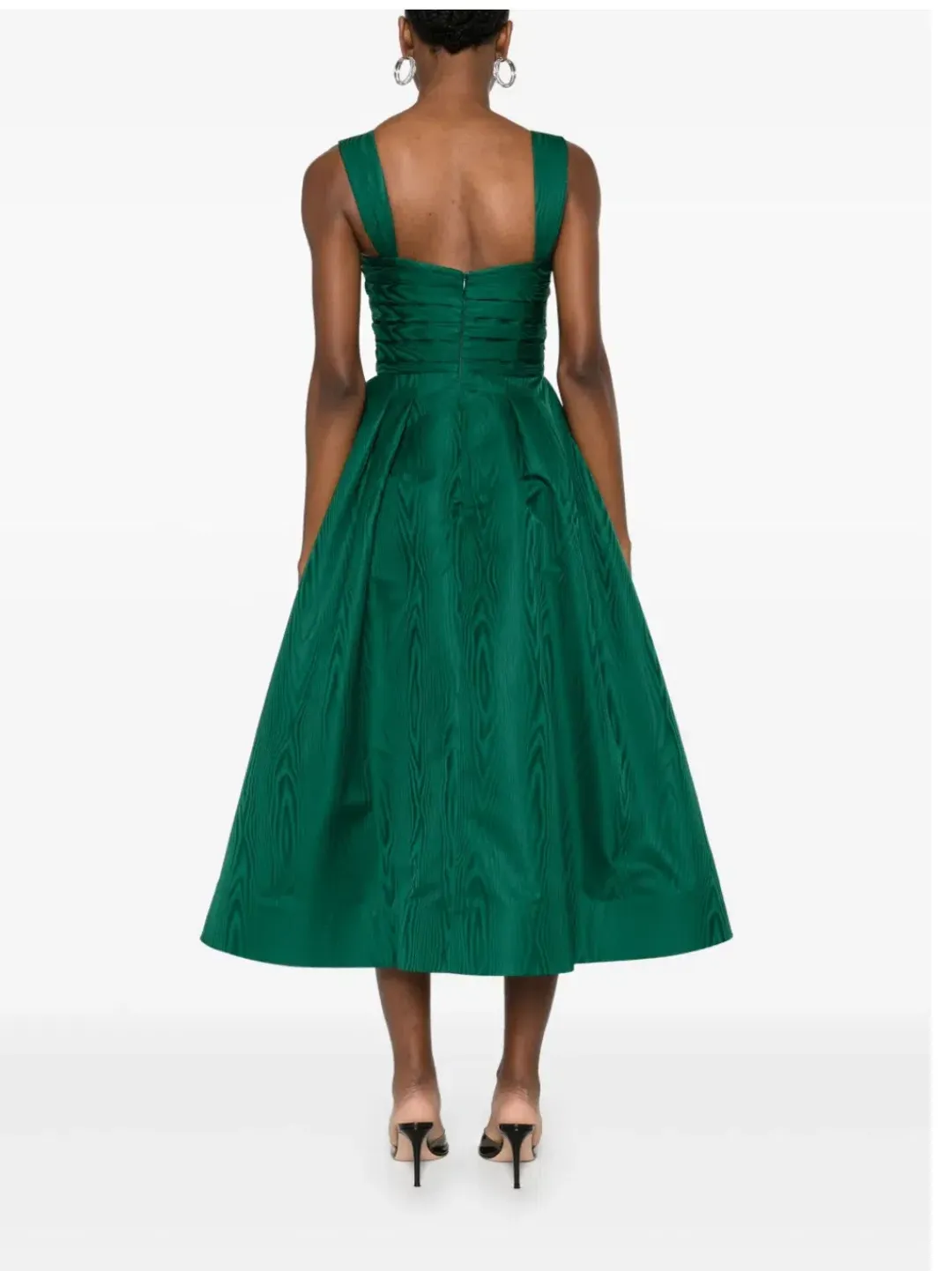 Rebecca Vallance Luiza Midi Dress Green Size 14 for rent on The Volte - main image
