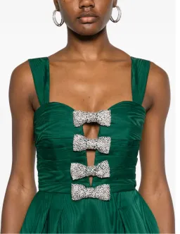 Rebecca Vallance Luiza Midi Dress Green Size 14 for rent on The Volte - image 4