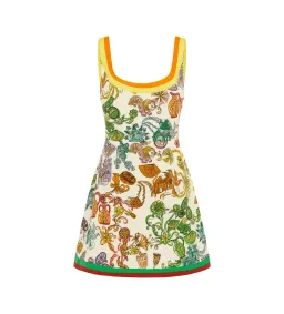 Alemais Fiesta Mini Dress Multi Print Size AU 16 for rent on The Volte - image 6