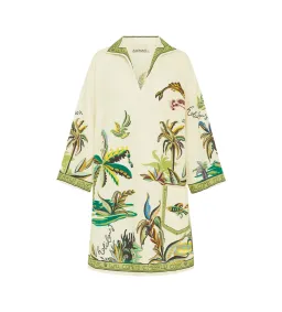 Alemais Day Dream Tunic Mini Dress Multi Print Size AU 12 for rent on The Volte - image 6