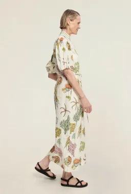 Alemais Sea Shirtdress Size 16 for rent on The Volte - image 4