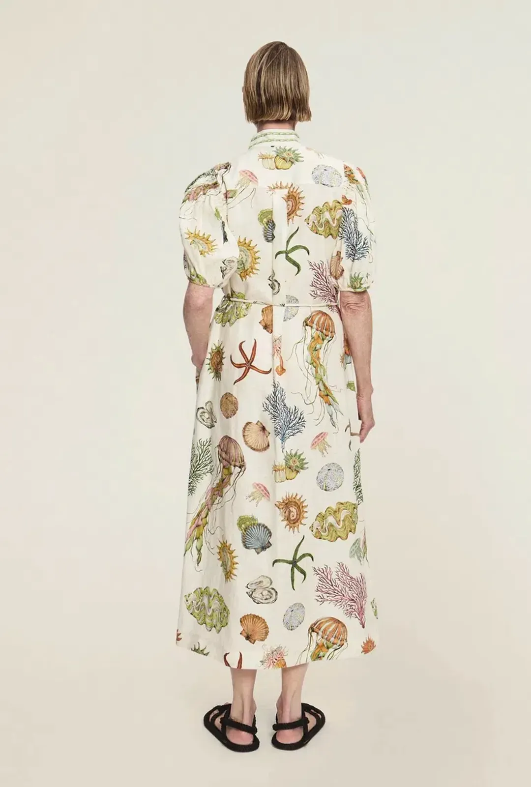 Alemais Sea Shirtdress Size 16 for rent on The Volte - main image