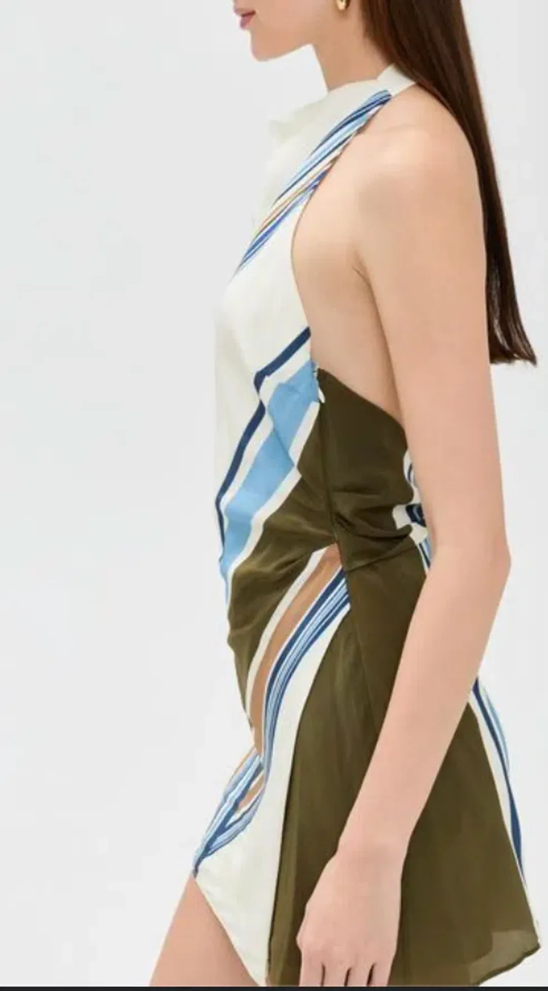 Sir the Label Thistle Halter Mini Dress for rent on The Volte - main image
