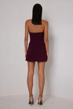 Elle Zeitoune Jillian Deep in Plum in Size 10  for rent on The Volte - image 3