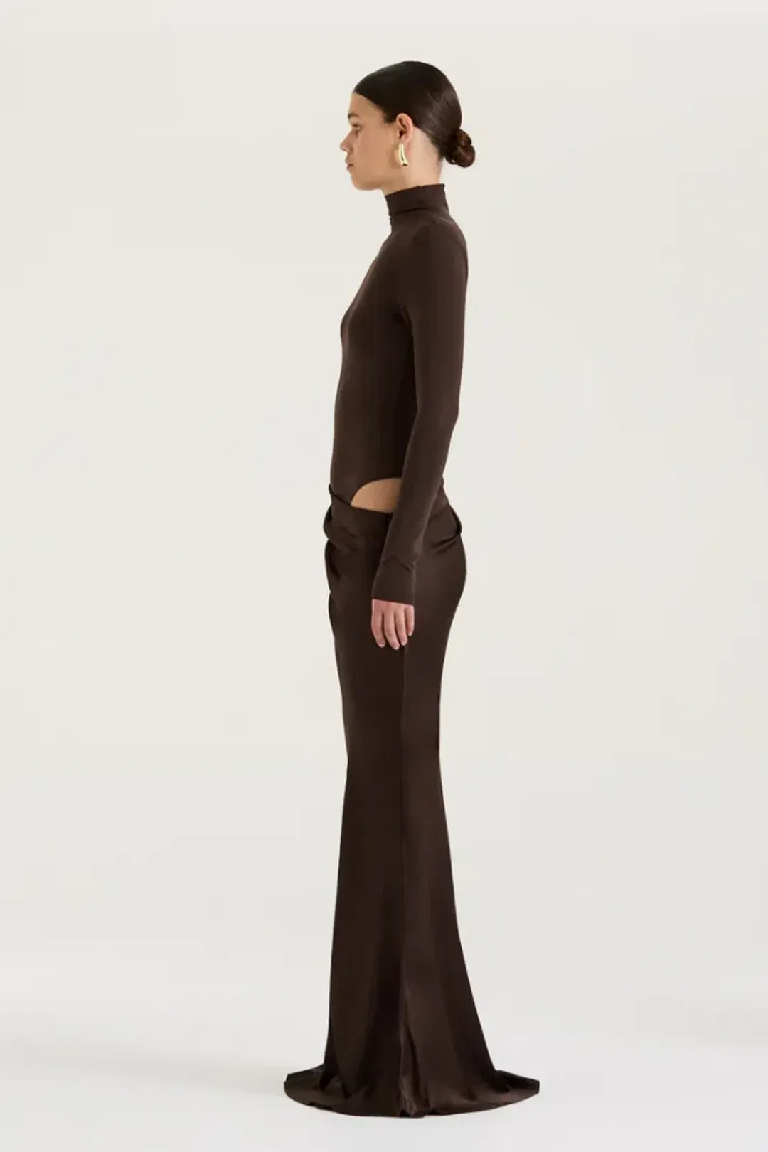 Henne Soraia Brown Size 10 for rent on The Volte - main image