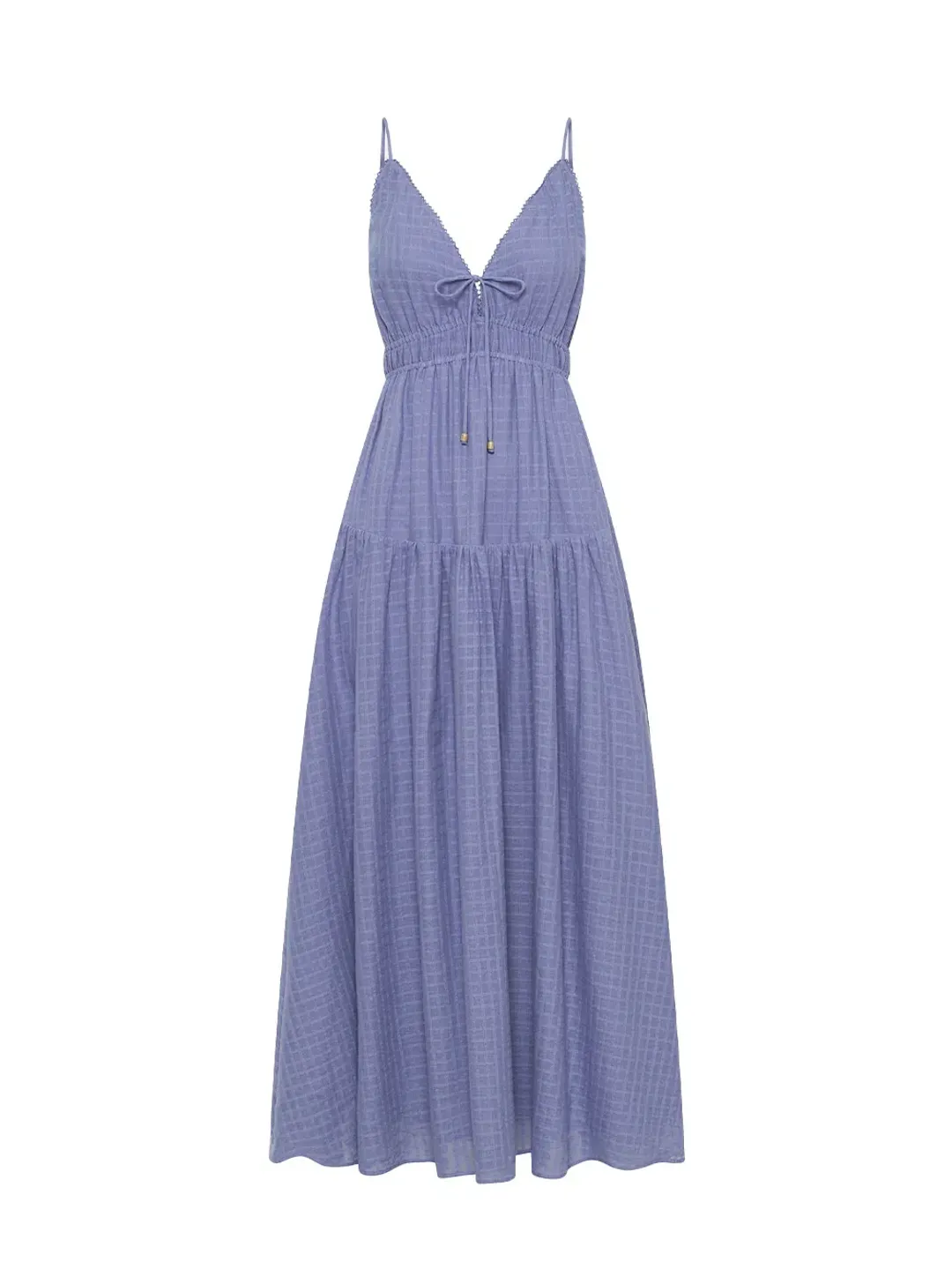 Kivari Chantelle Maxi Dress Purple Size AU 6 for rent on The Volte - main image