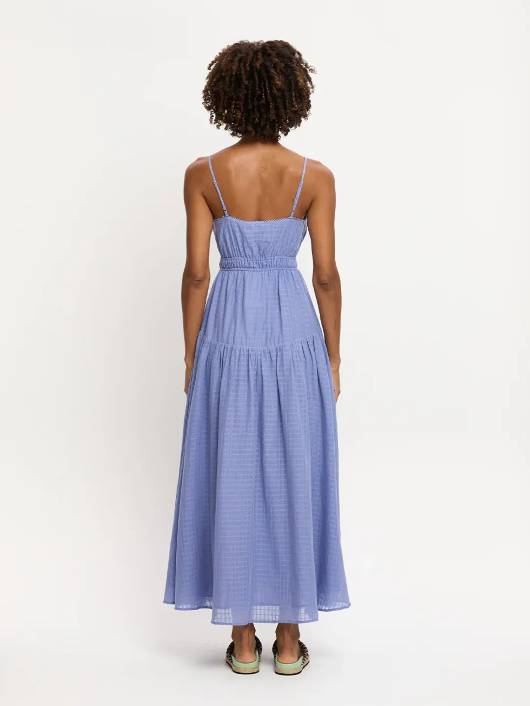 Kivari Chantelle Maxi Dress Purple Size AU 6 for rent on The Volte - main image