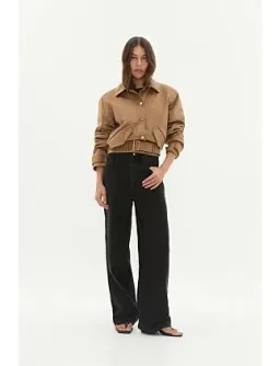 Calyx Vegan Suede Jacket for rent on The Volte - image 4