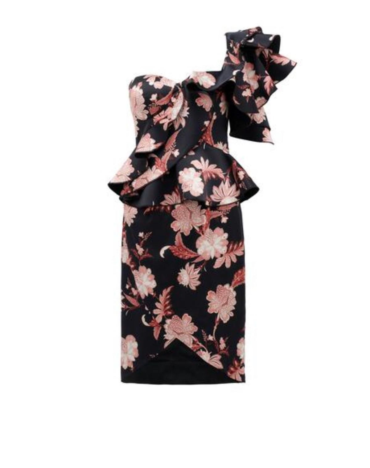 Thurley Folklore One Shoulder Dress size 12 for rent on The Volte - main image
