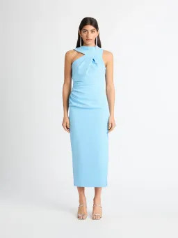 Sheike Solar Midi Dress Blue Size 16 for rent on The Volte - image 2