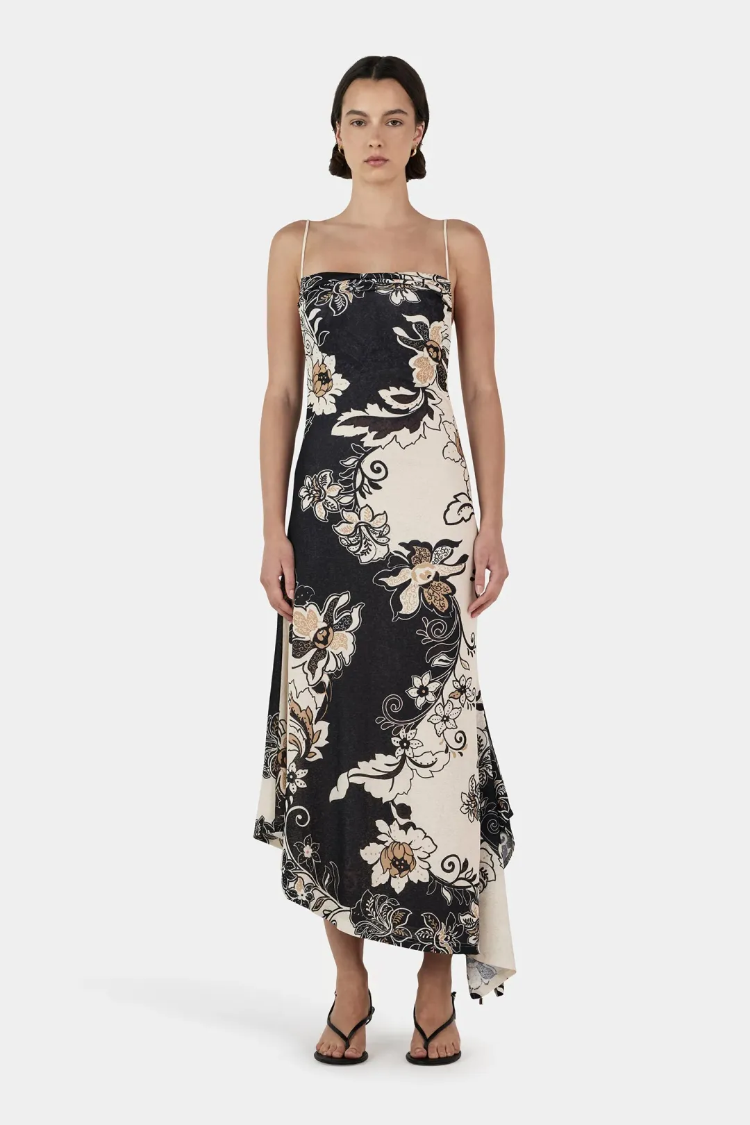 Hansen and Gretel Lani Dress Nightgarden Midi Size AU 6 for rent on The Volte - main image
