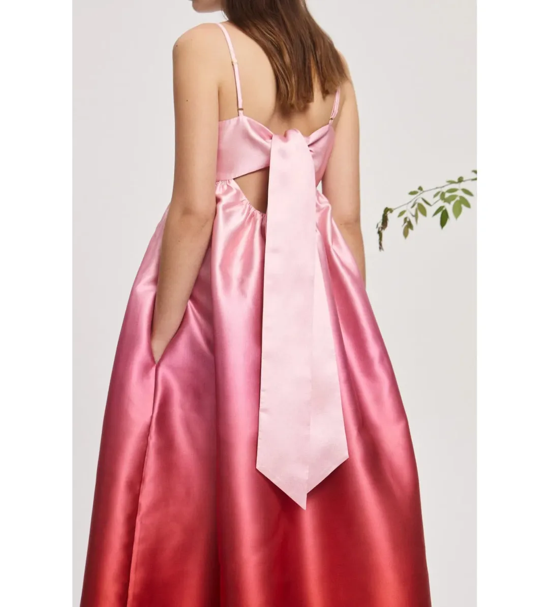 Alemais Inez Midi Dress Ombre Size AU 6 for rent on The Volte - main image