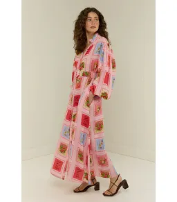 Palm Noosa Noddy Dress Strawberry Stamp Size AU 12   for rent on The Volte - image 2