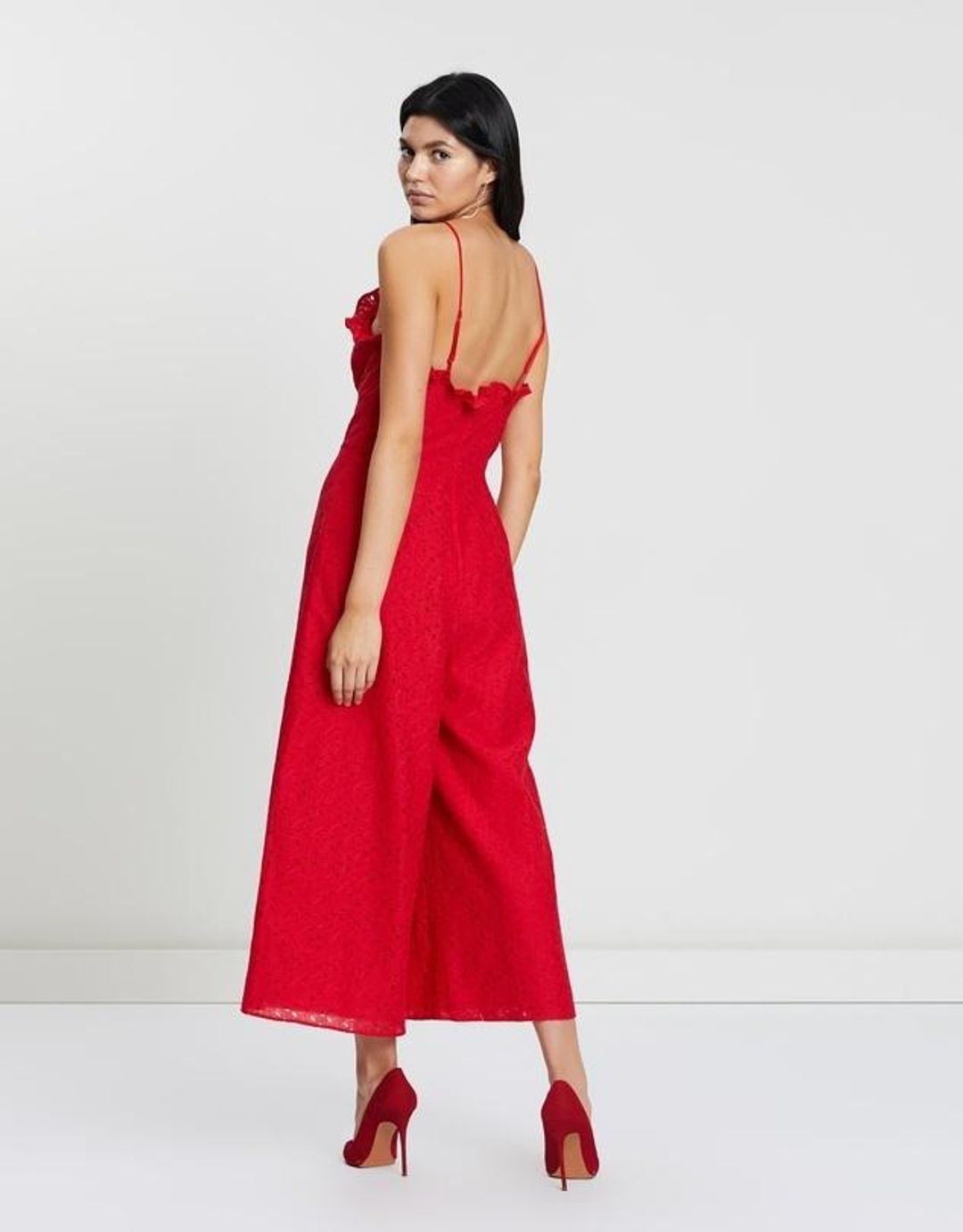 Keepsake Higher Lace Jumpsuit Size L for rent on The Volte - main image