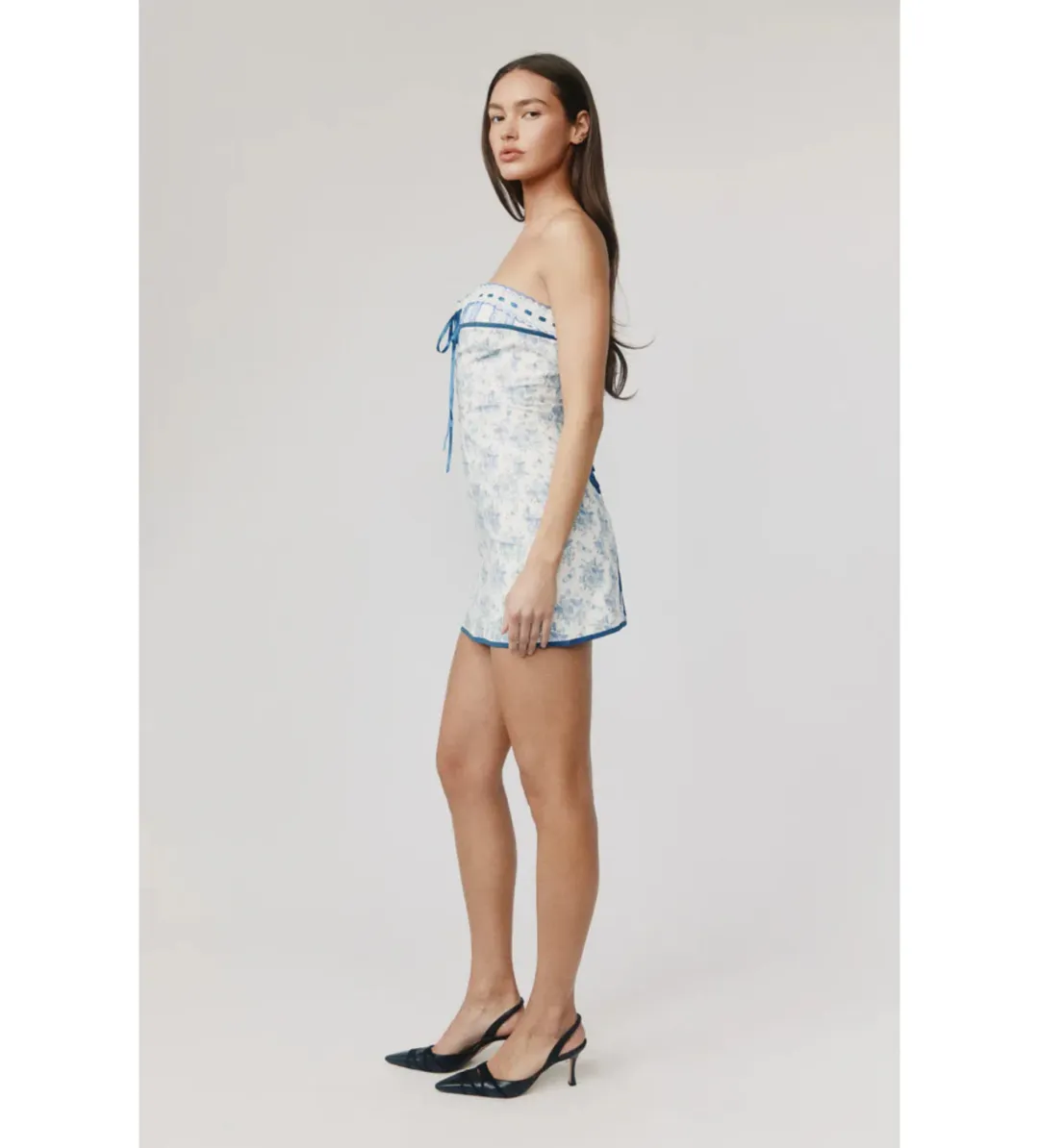 With Jean Sabrin Dress in Toile Papillon Size S / AU 8 for rent on The Volte - main image