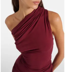 Entire Studios Pillar Ruched Gown in Red Size 6 for rent on The Volte - image 3