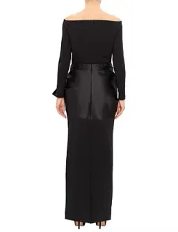 Solace London Kori Maxi Dress Black Size 16 for rent on The Volte - image 2