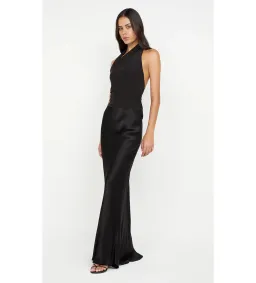 Bec and Bridge Ida Halter Asymmetrical Maxi in Black Size S/AU 8 for rent on The Volte - image 2