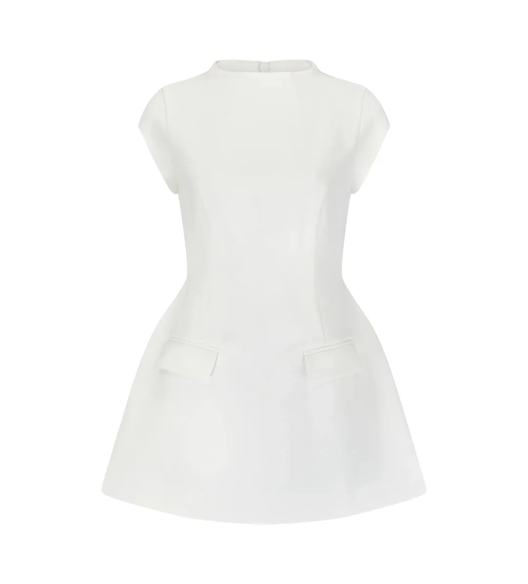 Odd Muse The Ultimate Muse Cap Sleeve Mini Dress White Size XS AU 6 for rent on The Volte - main image