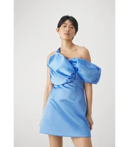 Rachel Gilbert Larna Mini Dress Blue Size AU 12 for rent on The Volte - image 2