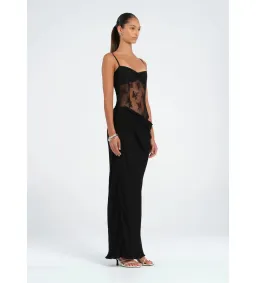 BENNI Akio Maxi Dress Black Size AU 10 for rent on The Volte - image 2