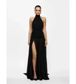 Effie Kats Verity Maxi Gown in Black Size 8 for rent on The Volte - image 1