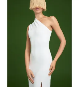 Solace London Averie Maxi Dress Cream Size AU 8 for rent on The Volte - image 2