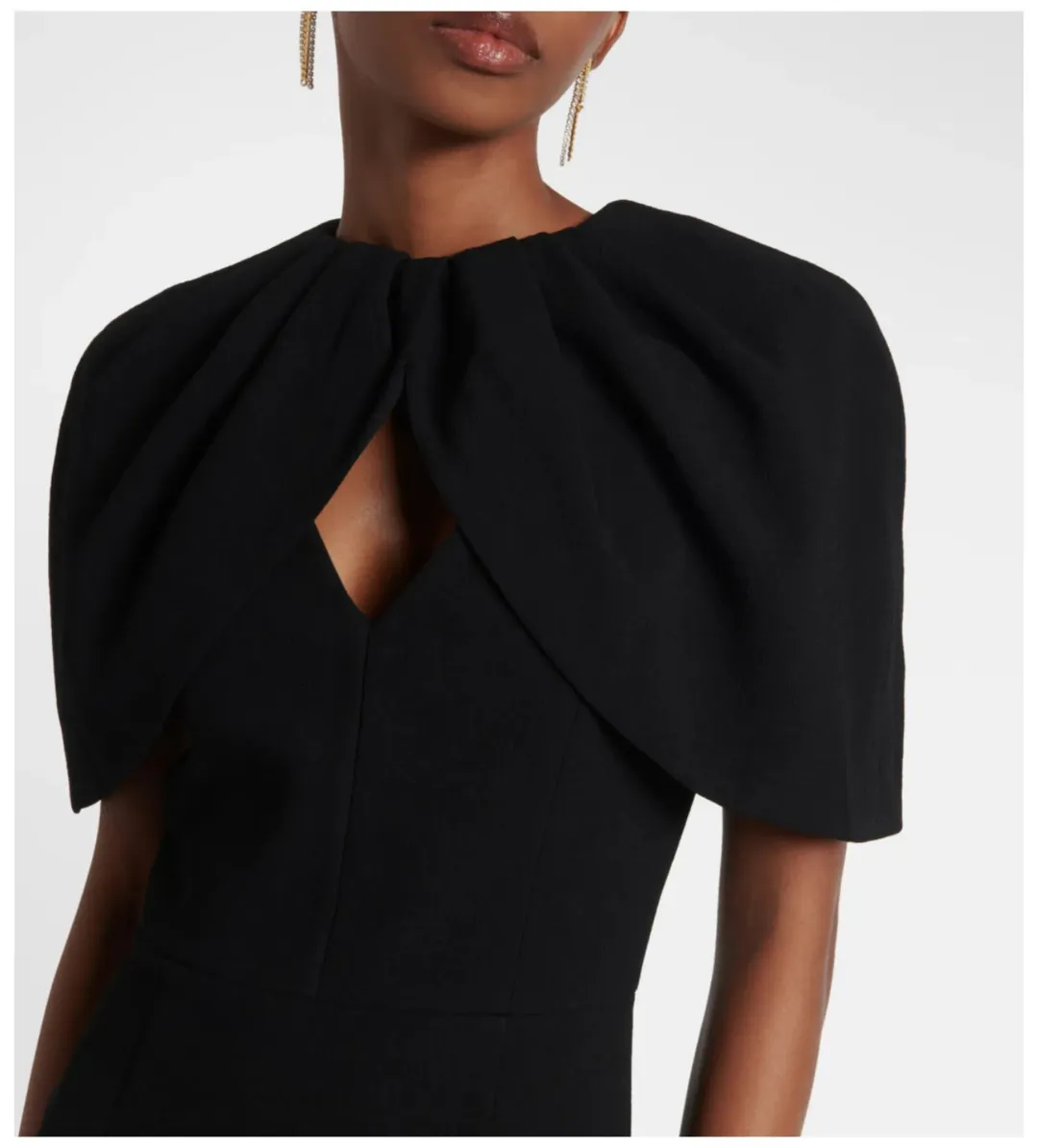 Rebecca Vallance Cameron Gown Black Size AU 12 for rent on The Volte - main image