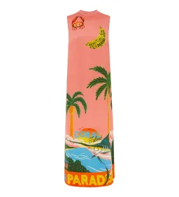Alemais Paradiso Silk Midi Dress in Print Size 16 for rent on The Volte - image 6