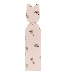 Alémais Vacay Front Twist Midi Dess Pink Size AU 12 for rent on The Volte - image 4