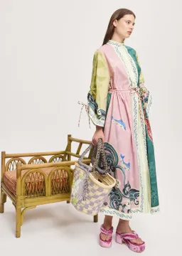 Alémais Rochester Midi Shirtdress Multi Size 16  for rent on The Volte - image 2