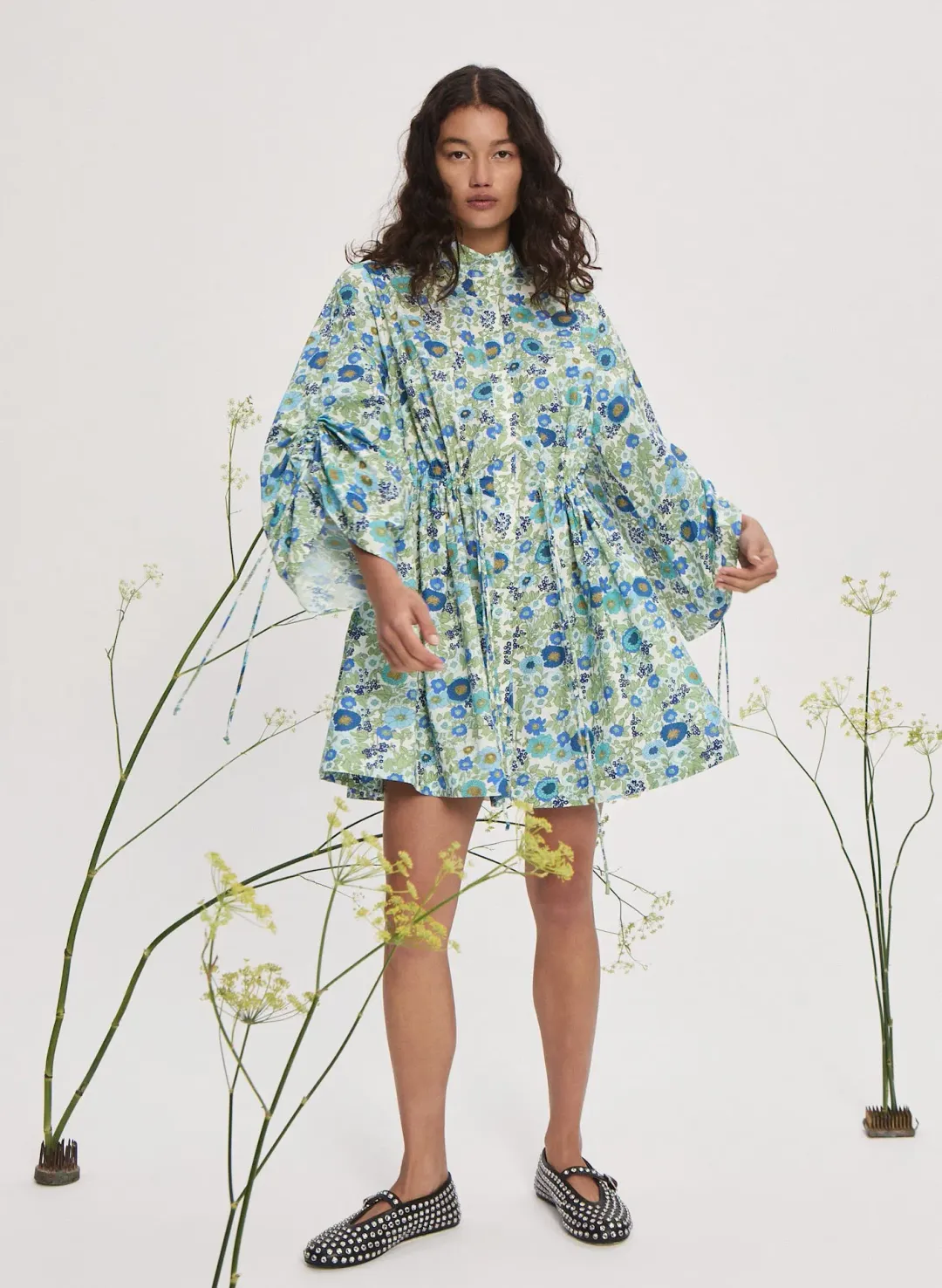 Alémais Pam Mini Dress Floral Size 14 for rent on The Volte - main image