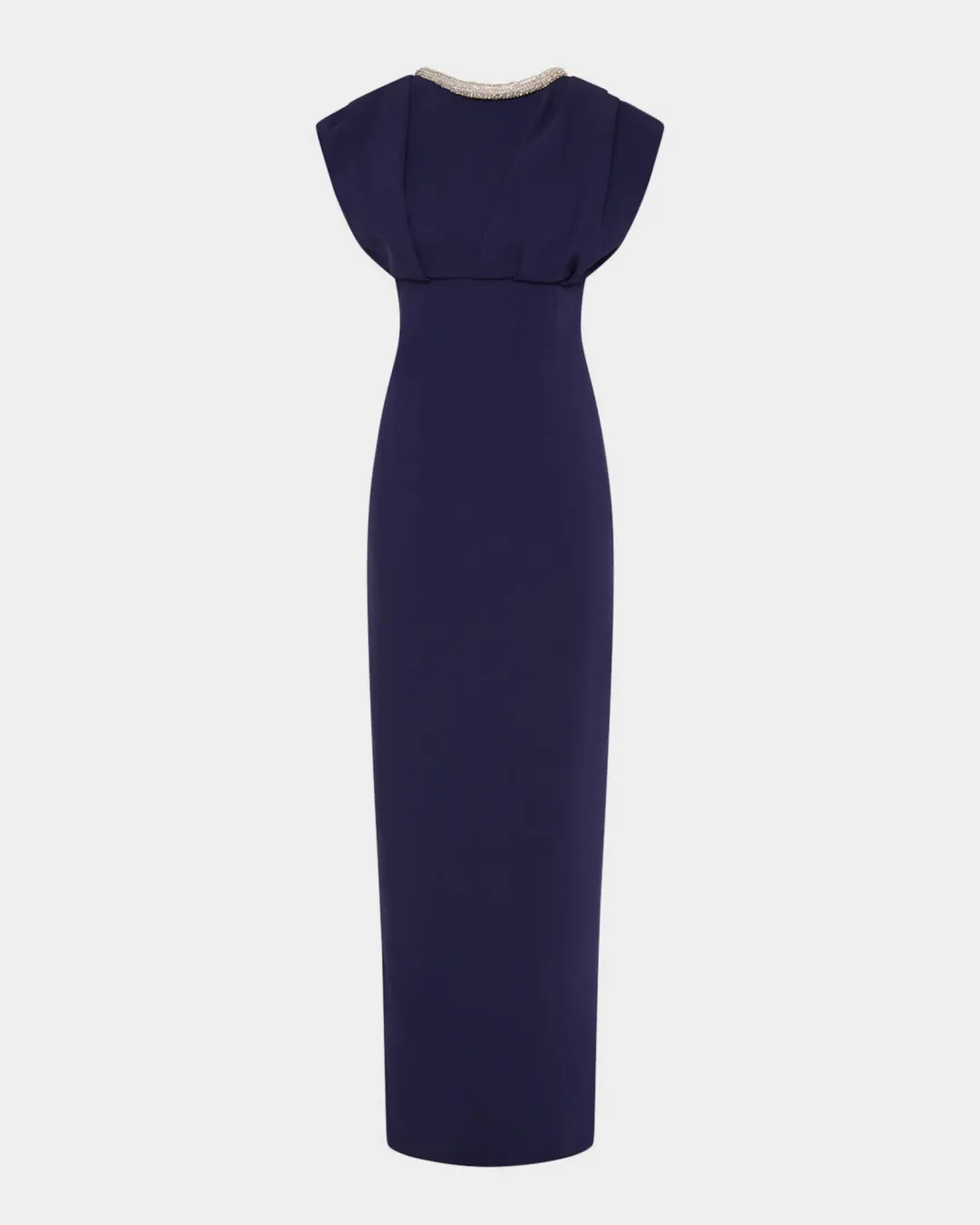 Rachel Gilbert Orion Trim Gown in Navy Size S / AU 8 for rent on The Volte - main image
