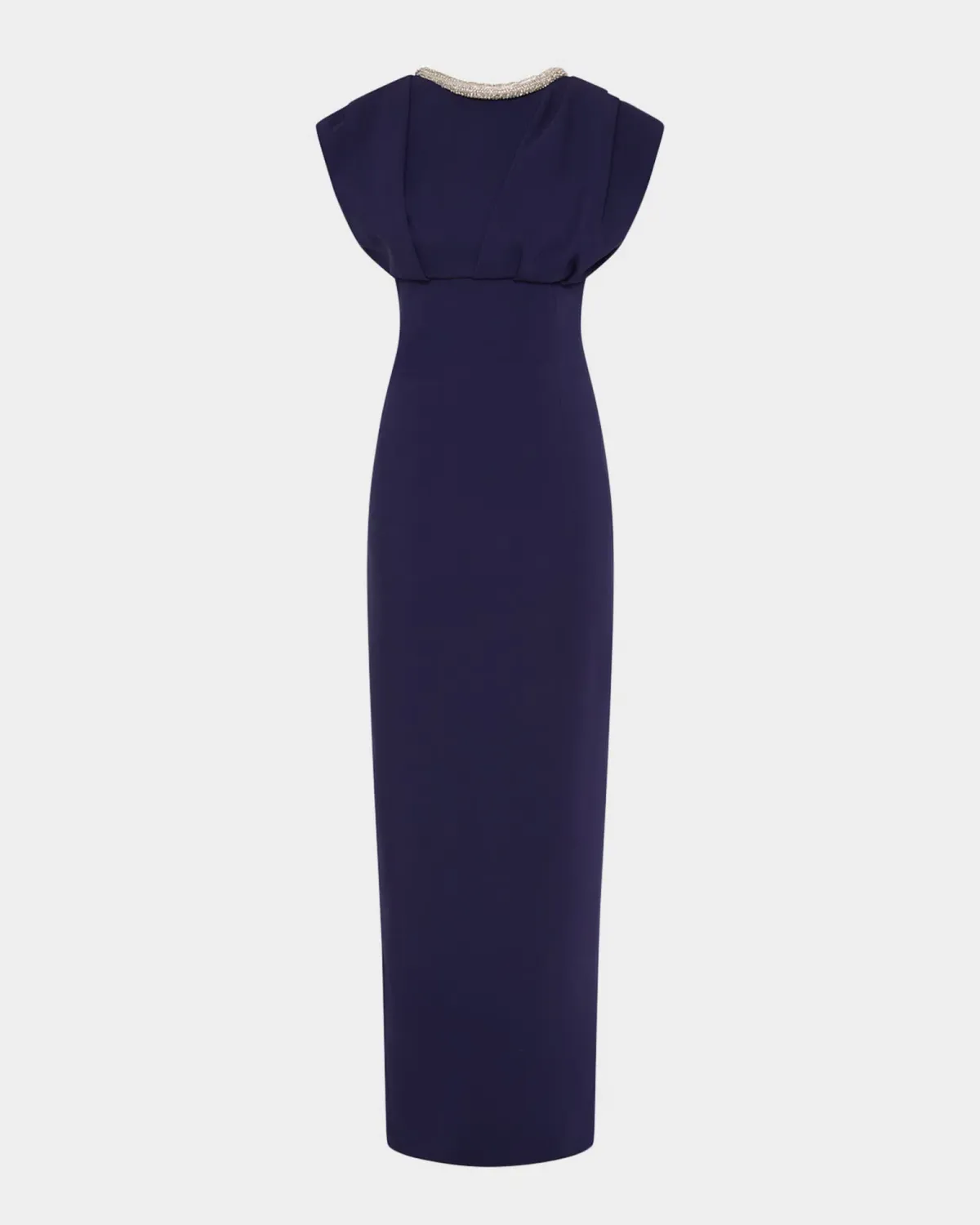 Rachel Gilbert Orion Trim Gown in Navy Size S / AU 8 for rent on The Volte - main image