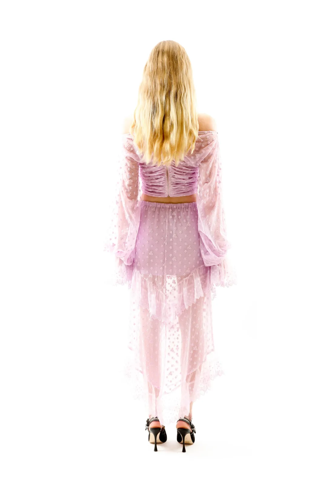 ALICE By Alice McCall Gypsie Maxi Skirt in Lavender Size 12 for rent on The Volte - main image