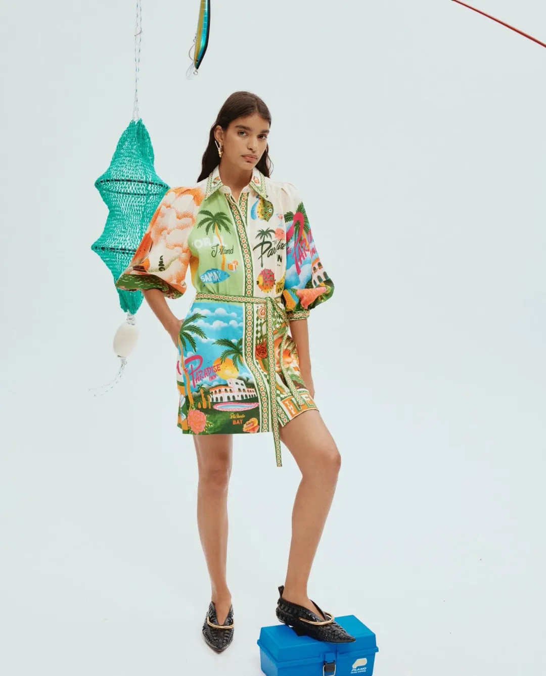 Alemais Paradiso Mini Dress Muti Size AU 8 for rent on The Volte - main image