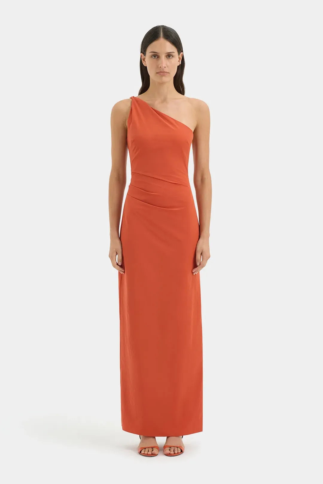 Sir the Label Rossana Gown in Terracotta Size 2/Au 10 for rent on The Volte - main image