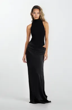 Henne  Soraia Dress Black Size 8  for rent on The Volte - image 3