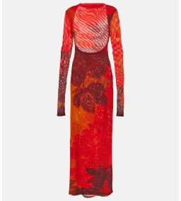 Sir the Label Libertine Printed Cutout Maxi Dress Print Size 8 for rent on The Volte - image 5
