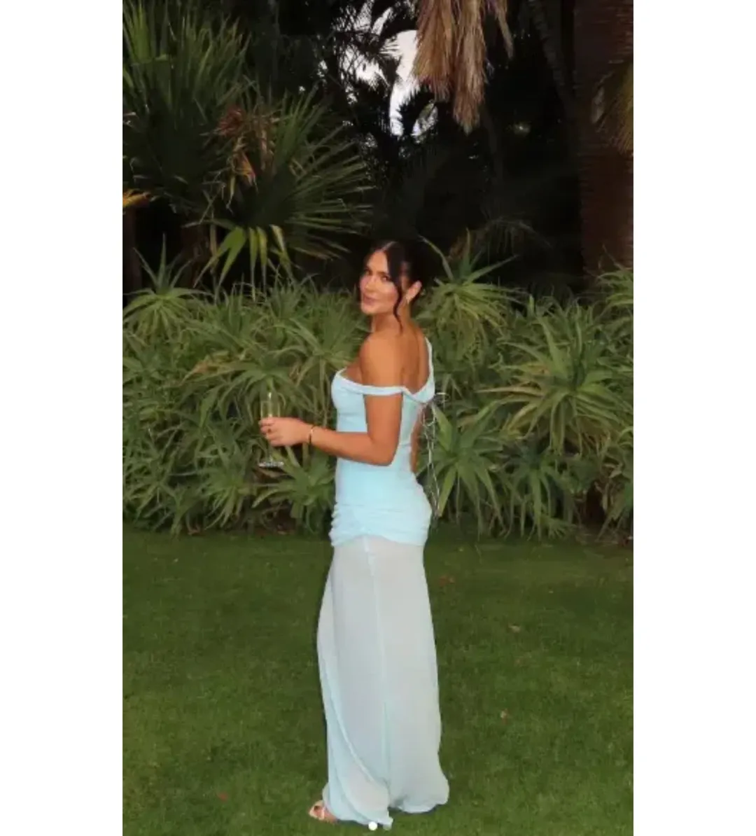 Natalie Rolt Cadence Gown in Blue Size 8 for rent on The Volte - main image