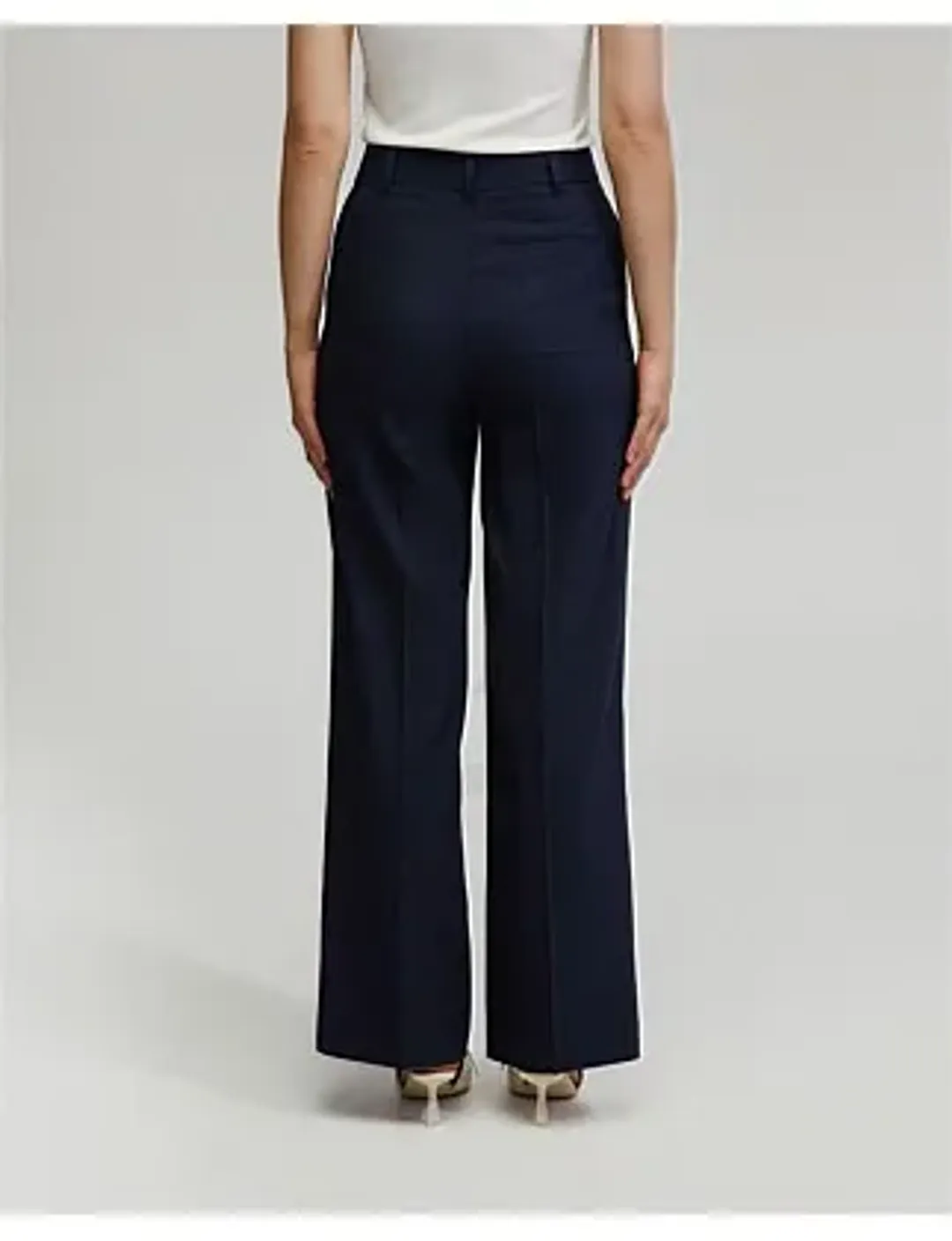 Oxford Lydia Wool Stretch Suit Trousers Navy for rent on The Volte - main image