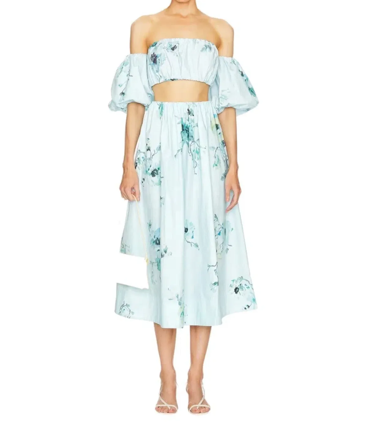 Zimmermann Lightburst Blue Two Piece Set Size 6 for rent on The Volte - main image