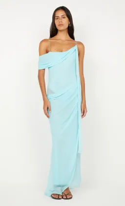 Bec & Bridge Danka Asym Maxi Dress in Blue Size 8 for rent on The Volte - image 1