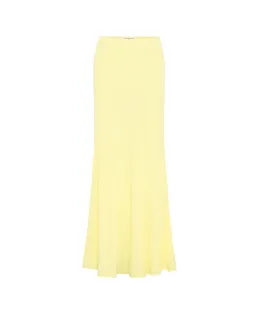 I am Delilah Scarlett Corset & Maxi Skirt Set in Butter Yellow Size S (AU 8)  for rent on The Volte - image 6