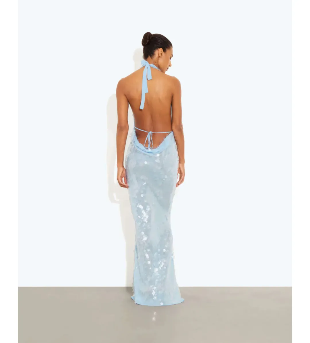Rat and Boa Anais Maxi Dress in Blue Size S / AU 8 for rent on The Volte - main image
