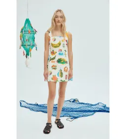 Alemais Samaki Mini Dress Print Size 12 for rent on The Volte - image 1
