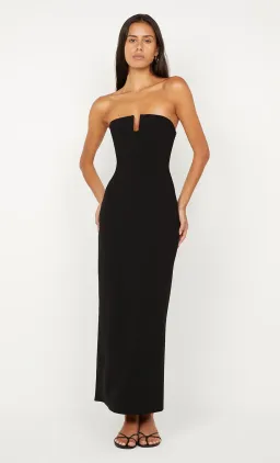 🖤Bec & Bridge Rafi Strapless Dress Black Size 6 🖤 for rent on The Volte - image 1