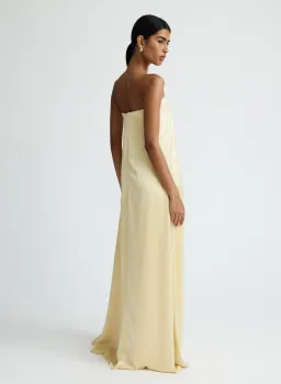 Anna Quan Delfina Maxi Dress in Champagne Size 12 for rent on The Volte - image 2